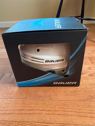 New Bauer 4500 White Helmet