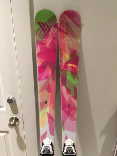 Volkl All Mountain Yumi Skis With Bindings