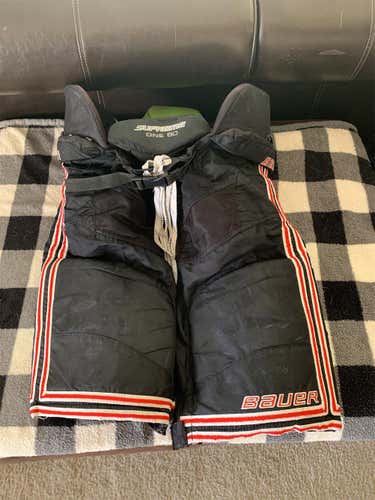 Black Senior Large Supreme One80 Hockey Pants