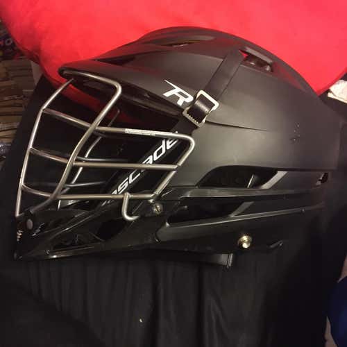 Lightly Used Matte Black Cascade R Helmet