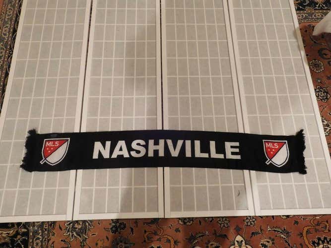 Rare MLS Nashville Scarf Soccer Ruffneck Scarves