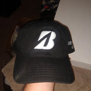 Bridgestone Golf Black Adult Unisex Hat One Size Fits All