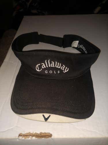 Callaway Visor Black Adult Adjustable visor