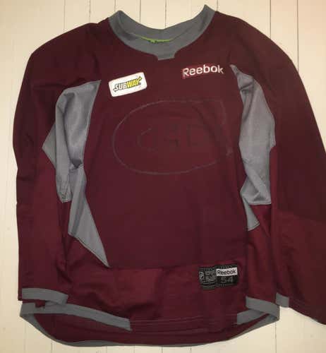 54 Reebok Pro Stock Maroon 3.0 Practice Jersey