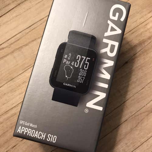 New Garmin Approach S10 - Lightweight GPS Golf Watch, Black