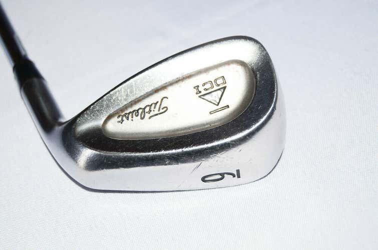9 IRON TITLEIST DCI RH 36" STEEL STIFF NEW GRIP