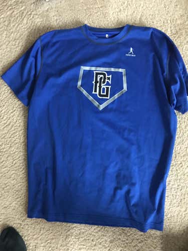 Perfect Game Blue Large Nike Shirt