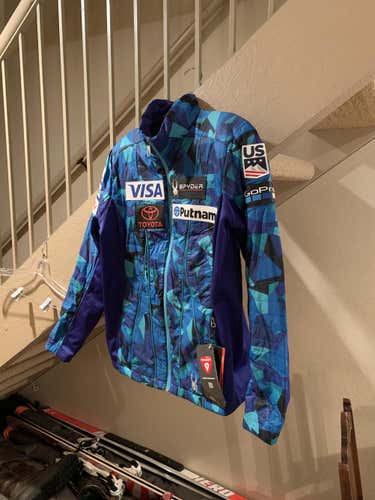 New Women's Medium US SKI Team Spyder Soft Shell