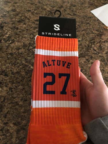 Orange Unisex Medium/Large  Socks