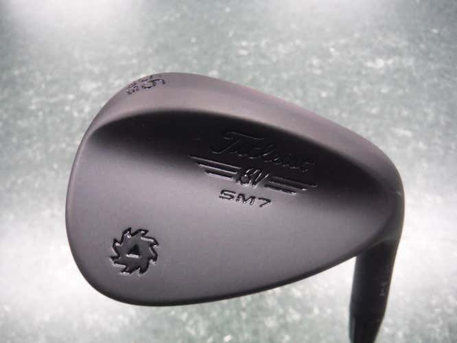 New Men's Titleist Vokey Right Handed SM7 Jet Black 56 Degree Wedge