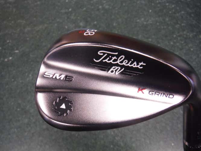 New Men's Titleist Vokey Right Handed sm6 58 Degree Brushed Steel Wedge