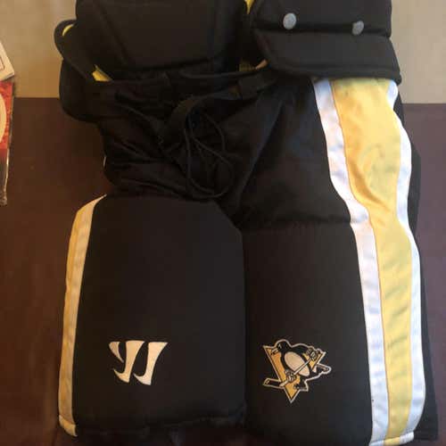 Pittsburgh Penguins Senior Large Warrior Hockey Pants Pro Stock