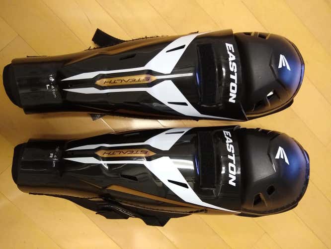 New Senior Easton Stealth C5.0 16 inch Shin Pads
