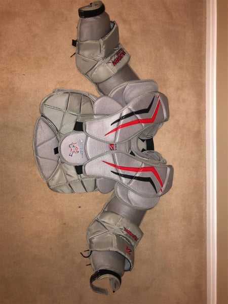 Senior Small Velocity V7 XF Pro Carbon Chest and Arm Protector Goalie Chest Protector Pro Stock