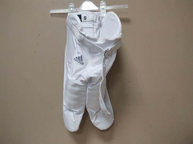New adidas Football Integrated Pants with Pads Size Small White