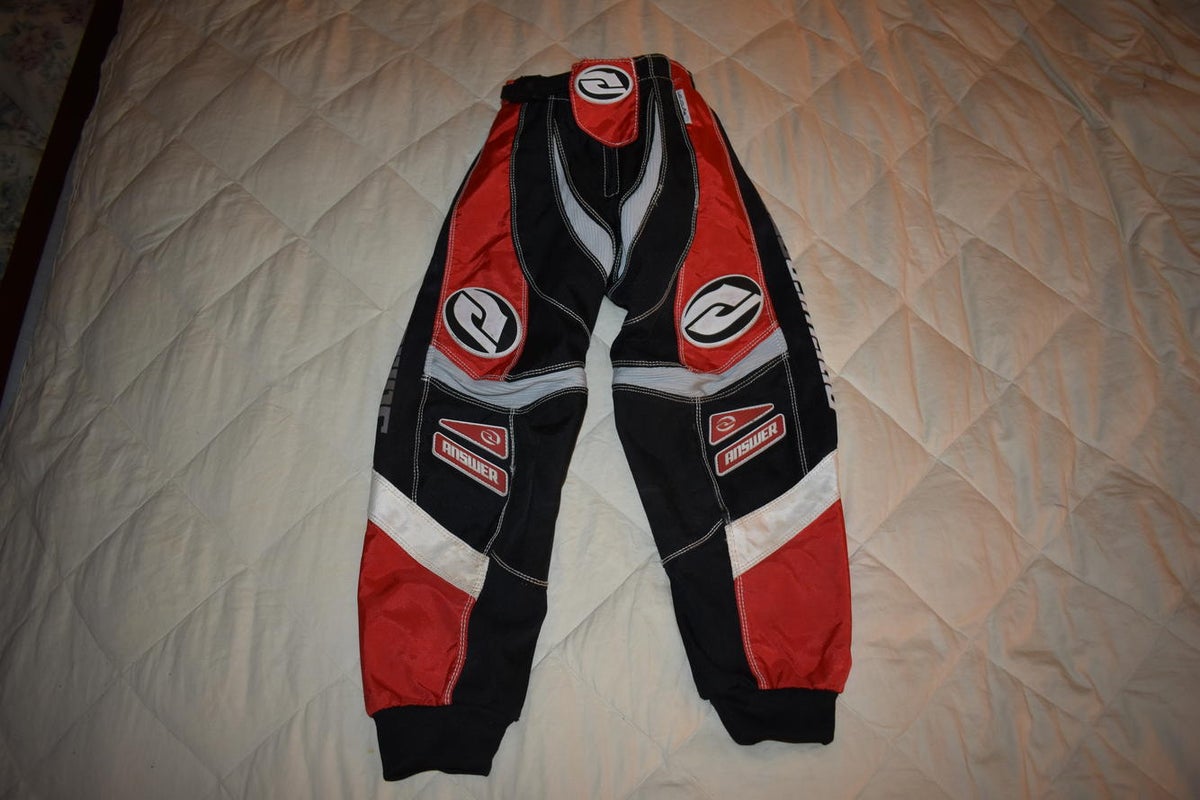 Answer Racing Synchron Race Pants, Red, Size 18