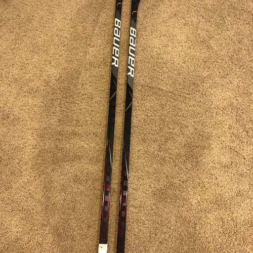2 Pack Custom Vapor ADV Dressed As Custom Maroon Flylite Hockey Stick Mid Pro Stock