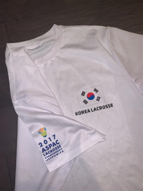 New Korea International Team White Shirt