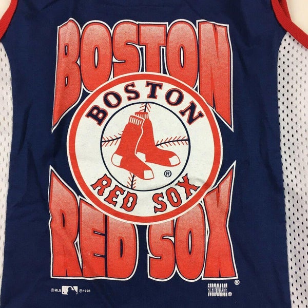 VTG 1996 Boston Red Sox Sleeveless Shirt Tank Top MLB Baseball 90s Logo  Youth M