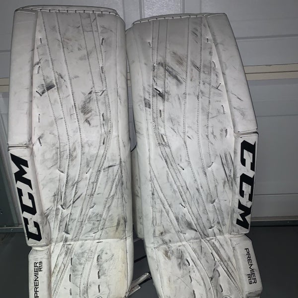 White Senior 32" Premier R1.9 Goalie Leg Pads