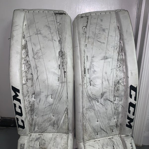White 30" Premier R1.5 Goalie Leg Pads