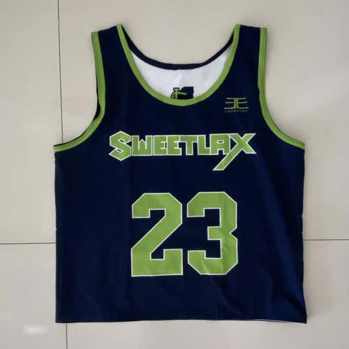 New Sweetlax Upstate Blue Men's Large  Jersey