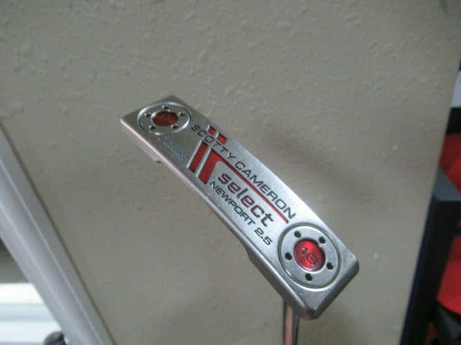 2014 SCOTTY CAMERON SELECT NEWPORT 2.5 PUTTER 35 INCHES NEW PISTOLERO GRIP