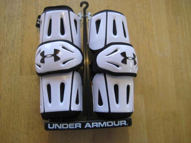 Under Armour Lacrosse Revenant Elbow arm guard NEW L large men's white