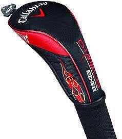 Callaway Diablo Edge Fairway Wood Headcover (Black/Red) Golf Club Cover NEW