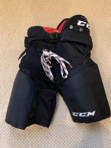 CCM QuickLite Hockey Pants - Black - Junior Medium - MINT CONDITION