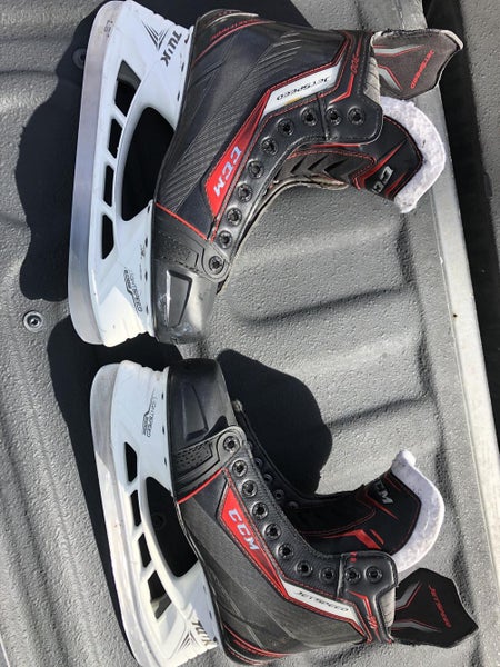 Senior CCM JetSpeed 300 w/ Tuuk Holders Hockey Skates D&R (Regular) Size 7