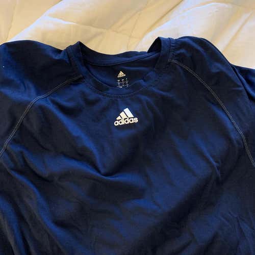 Blue Adult Large Adidas Shirt