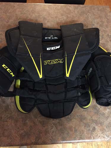 Junior L/XL CCM Premier Goalie Chest and Arm Protector Goalie Chest Protector