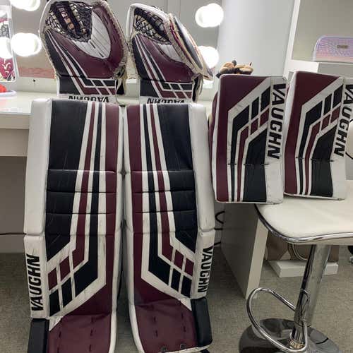Senior 35" Ve8 Pro Carbon Goalie Full Set Pro Stock With 2 Glove Sets