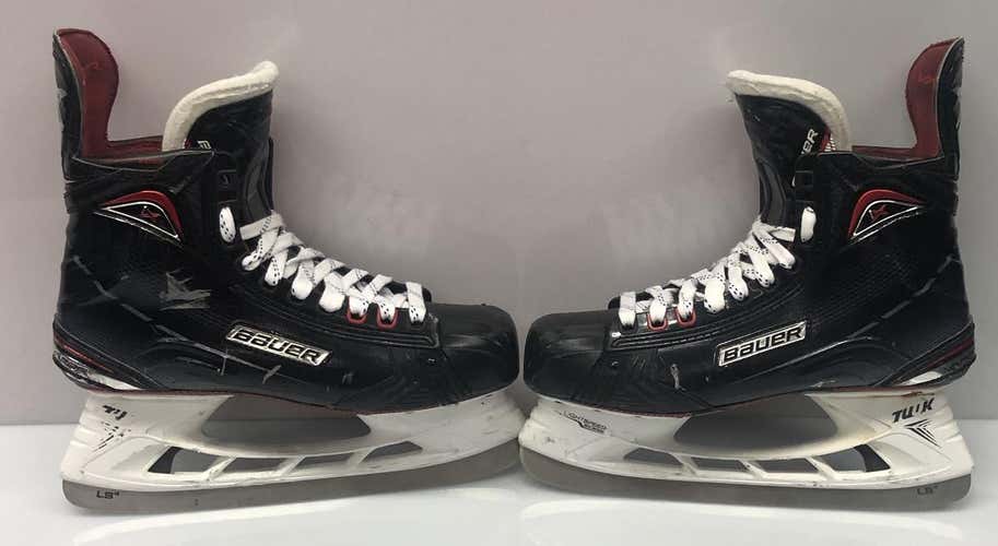 BAUER VAPOR 1X PRO STOCK ICE HOCKEY SKATES 9 EE NHL BRUINS ACCIARI (5699)