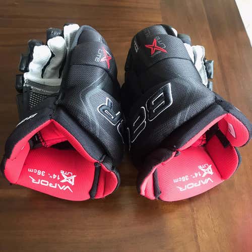 Black Senior Vapor 1X Lite Gloves 14"