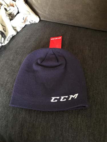 Brand New Navy Blue CCM Beanie