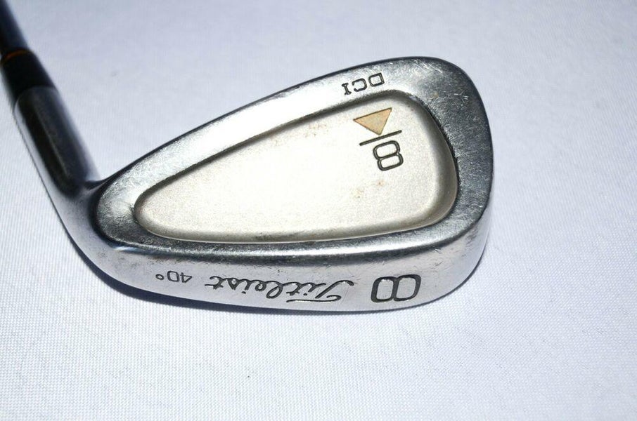 8 Iron 40 Degree Titleist Dci Rh 36.5" Steel Stiff New Grip