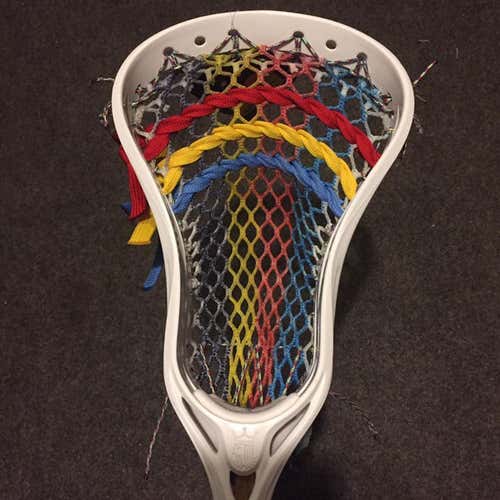 Brine Cyber custom strung Autism Awareness with ECD Wax Mesh NEW $$$ for charity