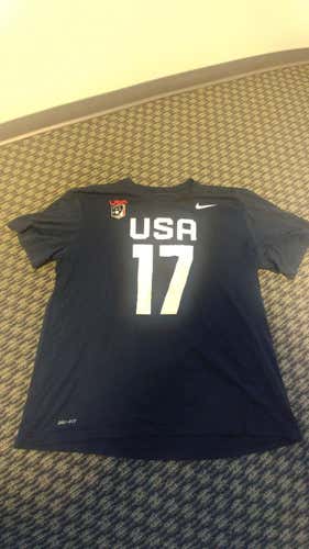 Blue Adult Men's Extra Large Nike Shirt