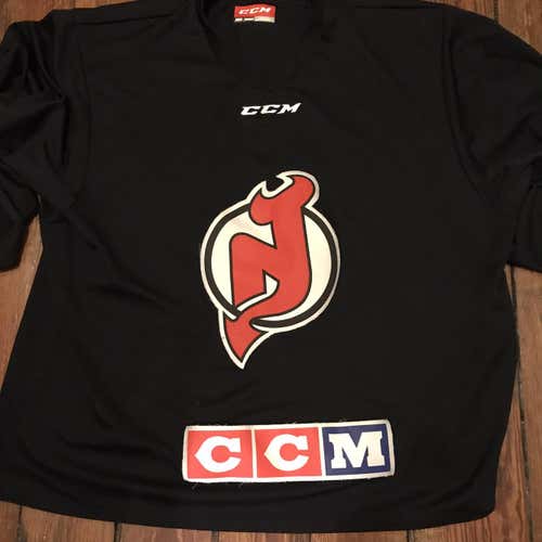 CCM Goalie Cut Practice Jersey New Jersey Devils