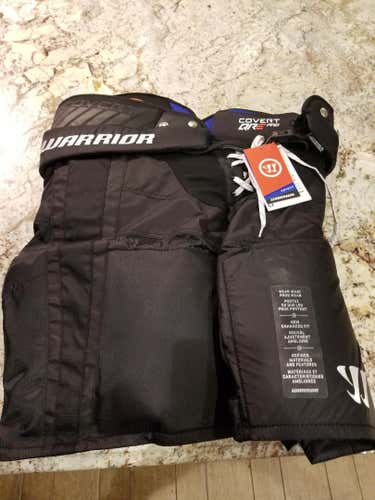 Black New Senior Medium Warrior Covert QRE Pro Hockey Pants Pro Stock