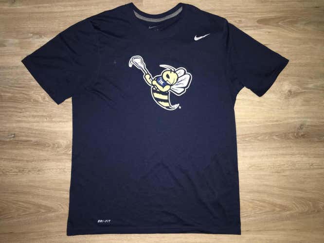(Large) New Nike Yellowjackets Lacrosse Dri-FIT Shirt