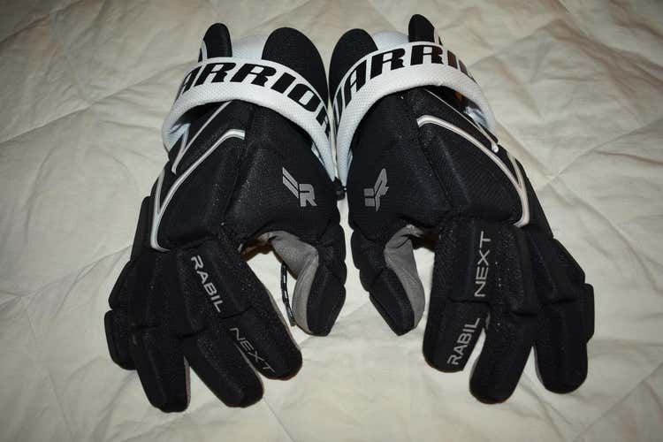 Warrior Rabil Next Lacrosse Gloves (RNXTGS16BKL)