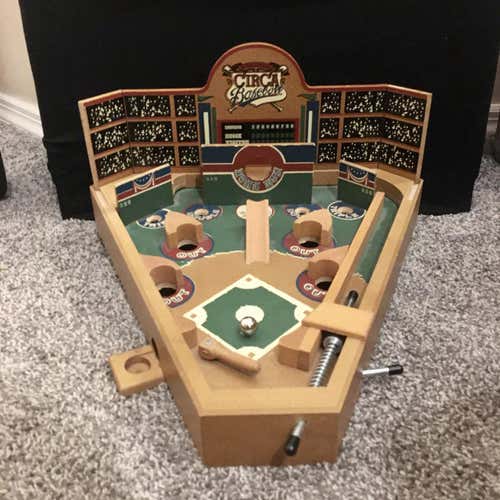 Front Porch Classics Original Circa Baseball Coffee Table Wooden Pinball Game