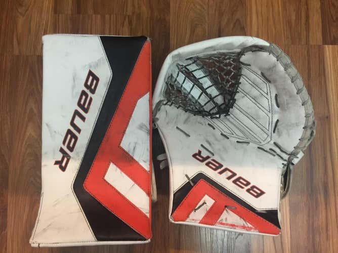 Senior Bauer Regular Supreme One.9 (Flyers colors)- Glove & Blocker