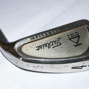 4 Iron Titleist Dci Oversize + Rh 38.25" Steel Stiff New Grip