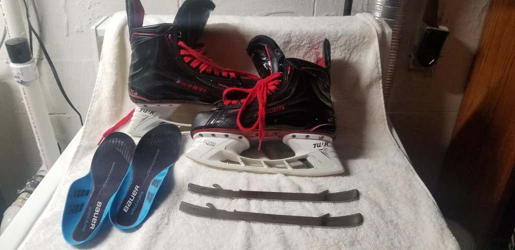 Senior Bauer Vapor 1X Hockey Skates D&R (Regular) Size 8