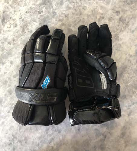 Black  Player K18 Lacrosse Gloves 10"