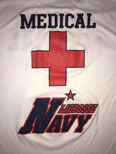 (Large) New Navy Midshipmen Medical Staff Dry Fit Shirt